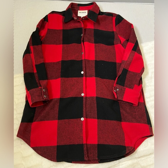 BB Dakota Plaid Shacket - Picture 1 of 3